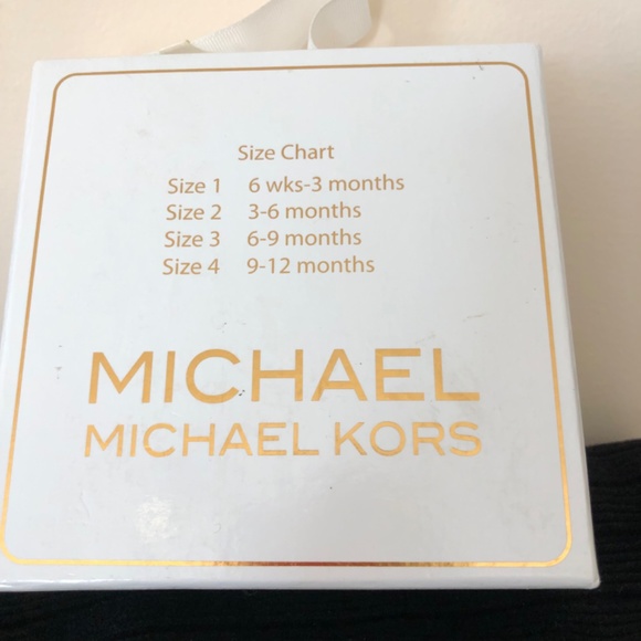 Size 1 Michael Kors Baby Day shoes black - Picture 6 of 6